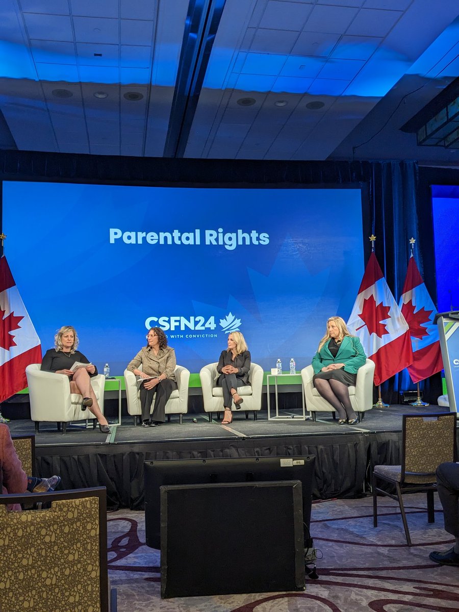 Great way to start Day 2 of #CSFNConference with a panel on Parental Rights featuring one of my besties @suzannesexton_ 

#csfn #csfn24 #cdnpoli