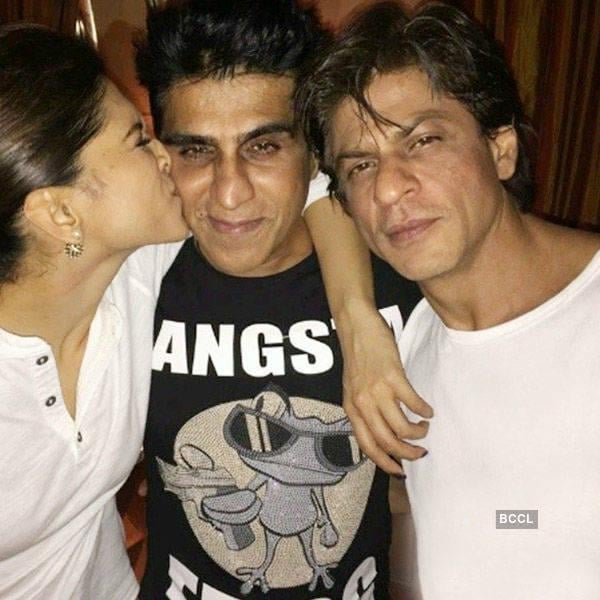 Feminist Icon Deepika Padukone kissing rape accused Karim Morani. He was also accused in 2G spectrum case.