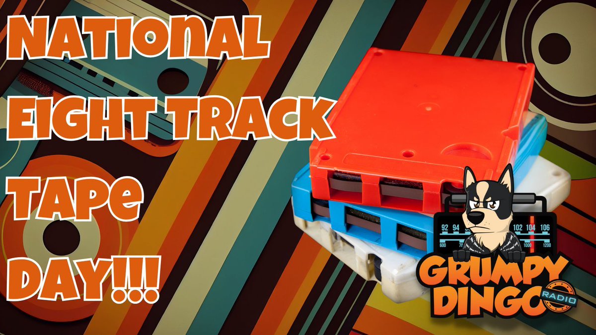 RadioDingo's tweet image. Happy National Eight Track Tape Day!!!  The guy who developed the Lear Jet (Bill Lear) invented the Eight Track Tape.  Well, at least the Lear Jet was cool...
#EightTrackDay