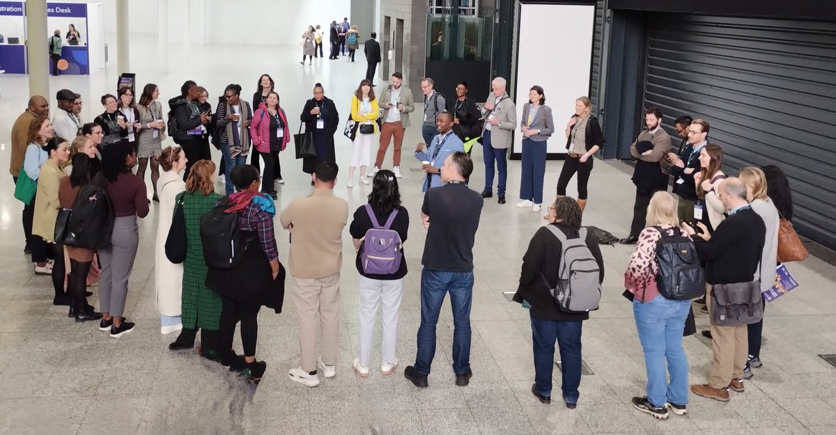 The wonderful @NHS_ELFT & friends huddle. Join us again tomorrow if you are at #Quality2024