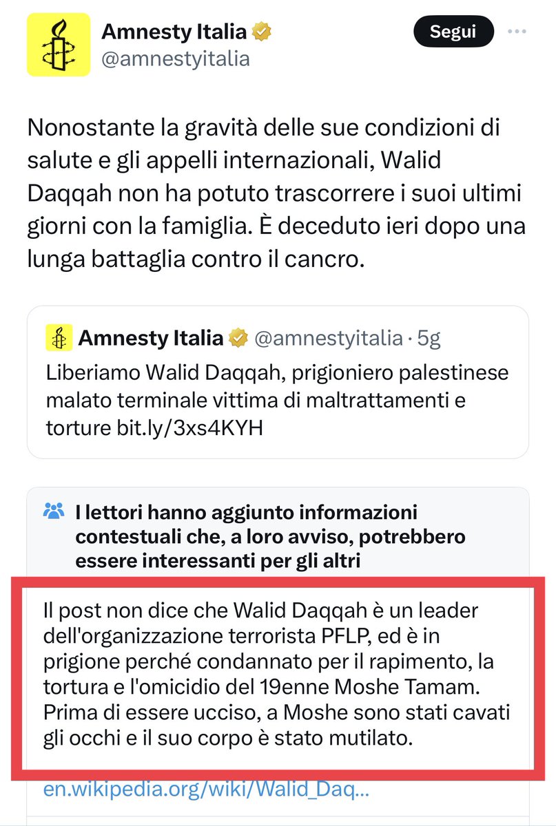 Ecco come funzionano le ONG. #Amnesty #AmnestyInternational #AmnestyItalia #UNRWA #Gaza #Hamas