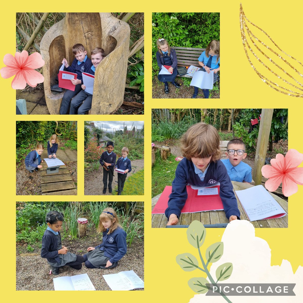 Beth wyt ti eisiau? Carrying on with our Welsh Week Dosbarth Tri performed their shop conversations. Our beautiful peace garden provided the perfect place. Bendigedig! @EAS_Cymraeg