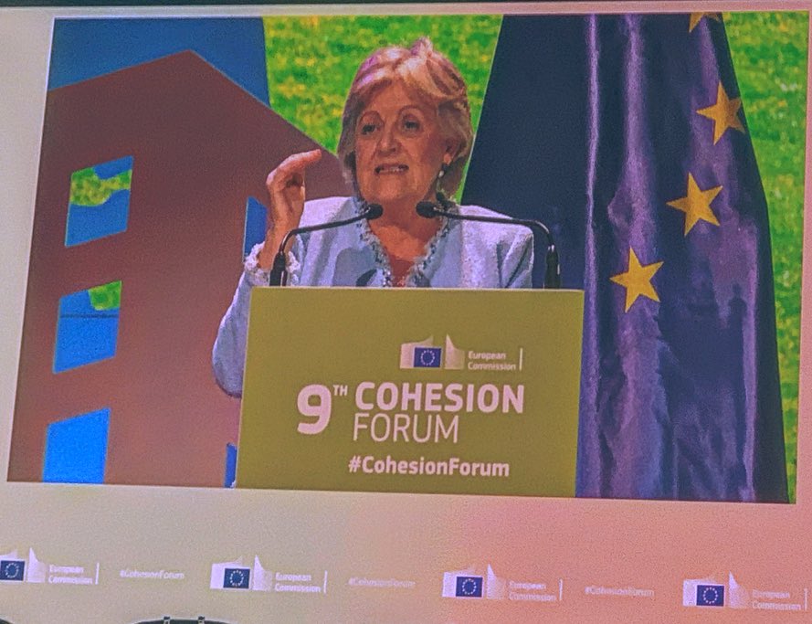 @ElisaFerreiraEC highlights at the launch of #CohesionForum the positive trajectory of ‘newer’(20yrs!)Member Statesbut also elsewhere,when there is cohesion policy investment,yet differences within MS remain and some (50 million)are stuck in development traps since 2008 crisis.🧵