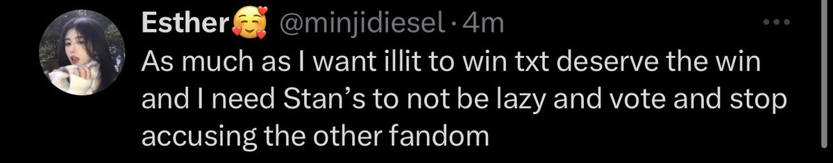 I just want to clarify, some ILLIT fans are insufferable but never generalise their whole fandom. Just like us, there are people there that just purely support their faves in the best way. So drag the perpetrator but spare the fandom.