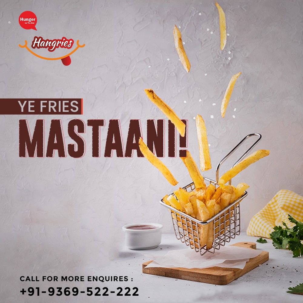 'Golden crispy delights that satisfy every craving: French fries, the ultimate comfort food.'

#hangries #frieslovers #fastfoodie #crispycravings #frydayfeeling #foodiefinds #friesgalore #munchiesmadness #frylovers #fastfoodfrenzy #friesbeforeguys #snackattack #friesfordays