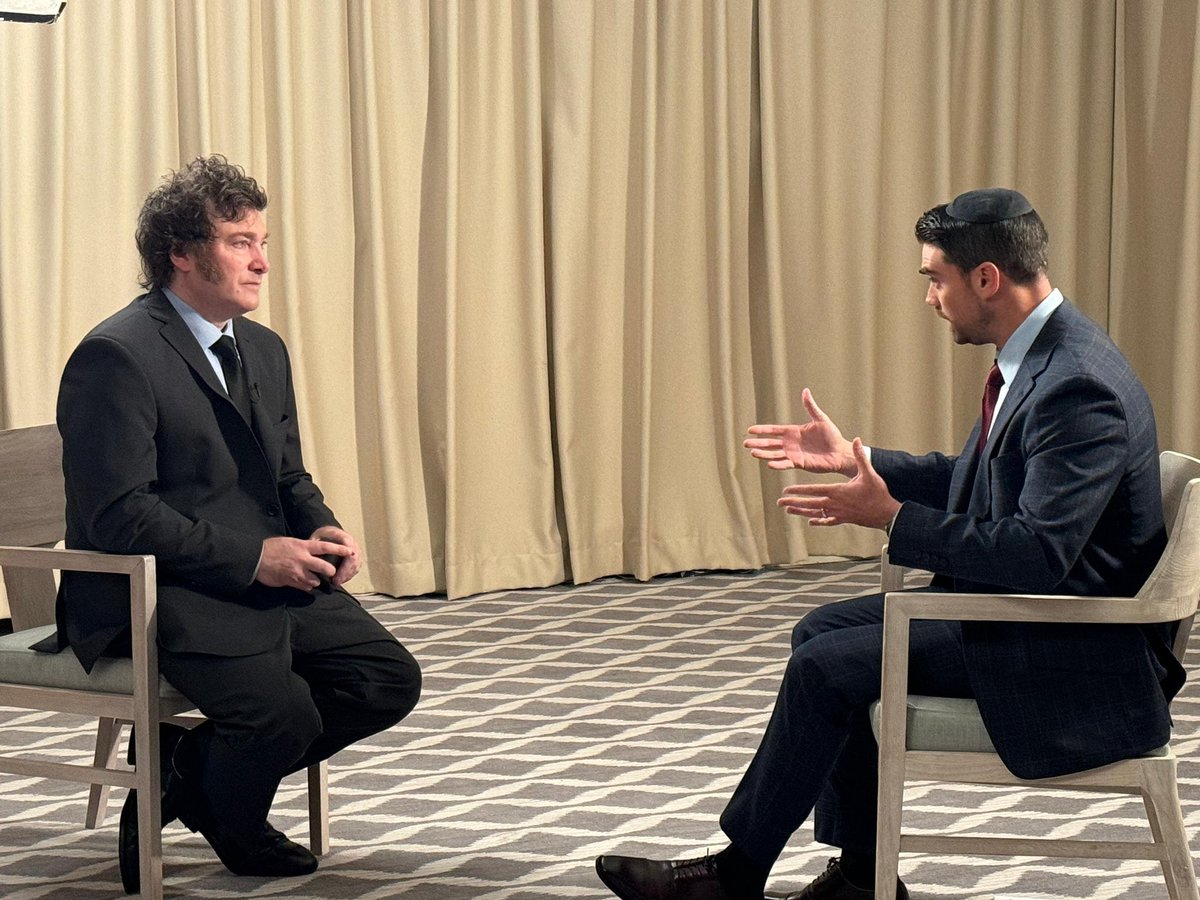 Ben Shapiro interviews Javier Milei. I can’t wait for this episode. @realDailyWire should upload this to X.