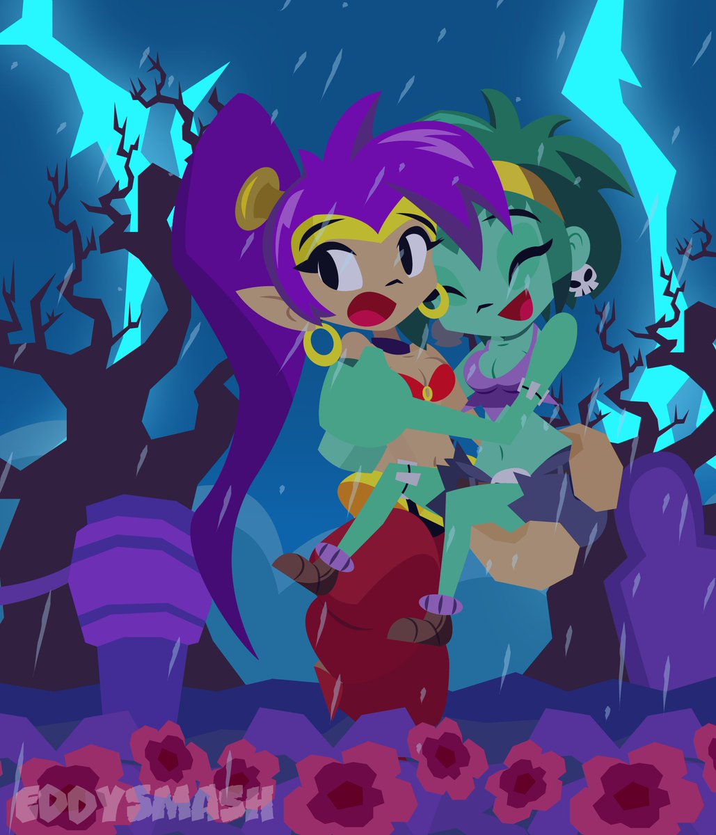 Run Run Rottytops!!! 💥💃🧟‍♀️
(Shantae and the Pirate's Curse) [Redraw]

#Shantae #Rottytops #ShantaePiratesCurse #Shantaefanart