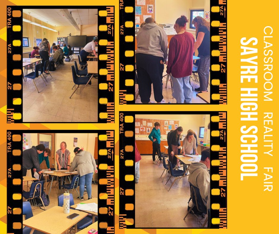 We had an amazing morning at Sayre High School, hosting another in-classroom Reality Fair! These fairs are an amazing tool to teach students about financial responsibility. We are invested in our local students! ingersollrandfcu.com/financial-educ…