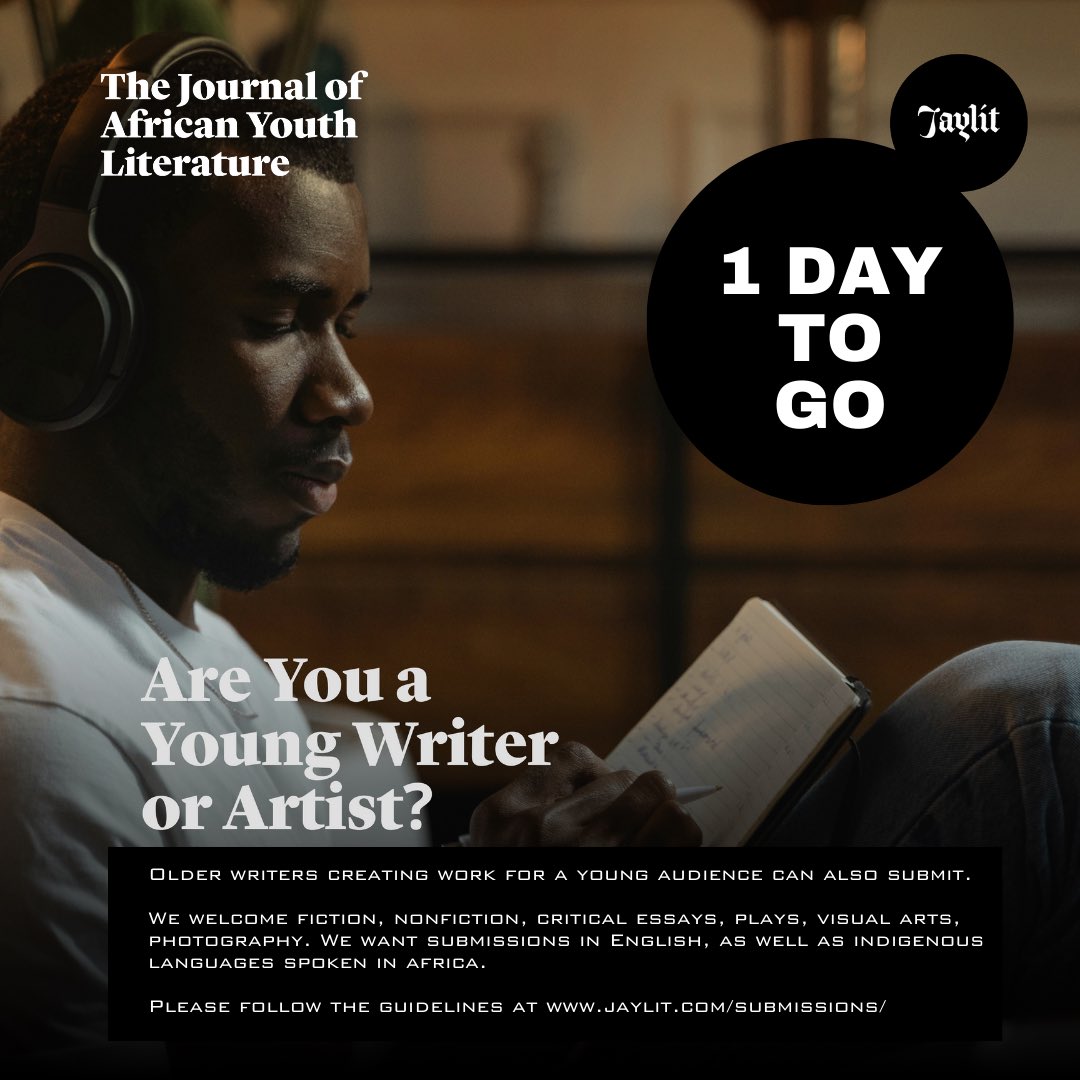 Our submission window closes tomorrow. Have you submitted yet? jaylit.com/submissions/