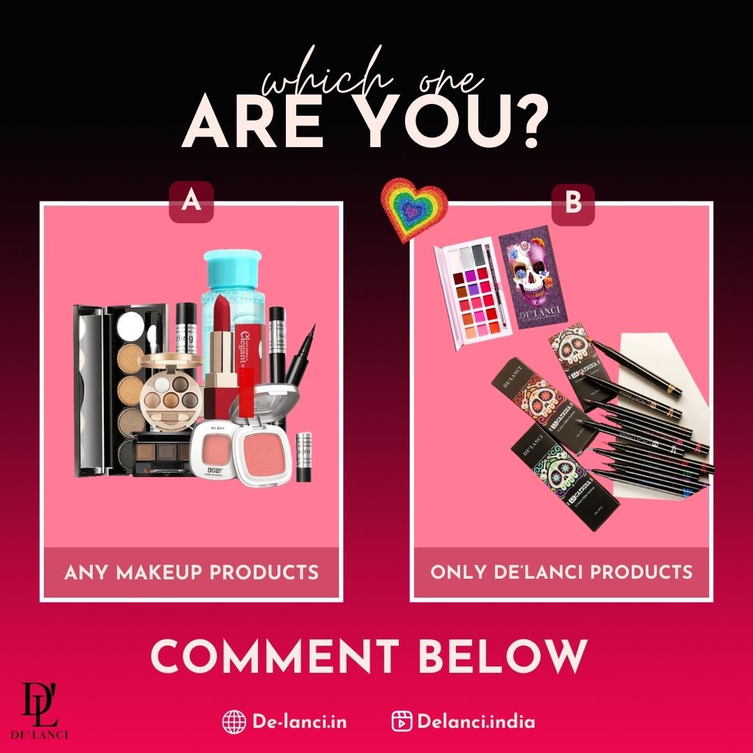 Which one are you 🤔 drop your answer in the comment section below 💞
#delanciindia #delanci #delancicosmetics #delancisale #festivemakeup #partymakeuplook #bridalmakeup #facemakeup #lipstick