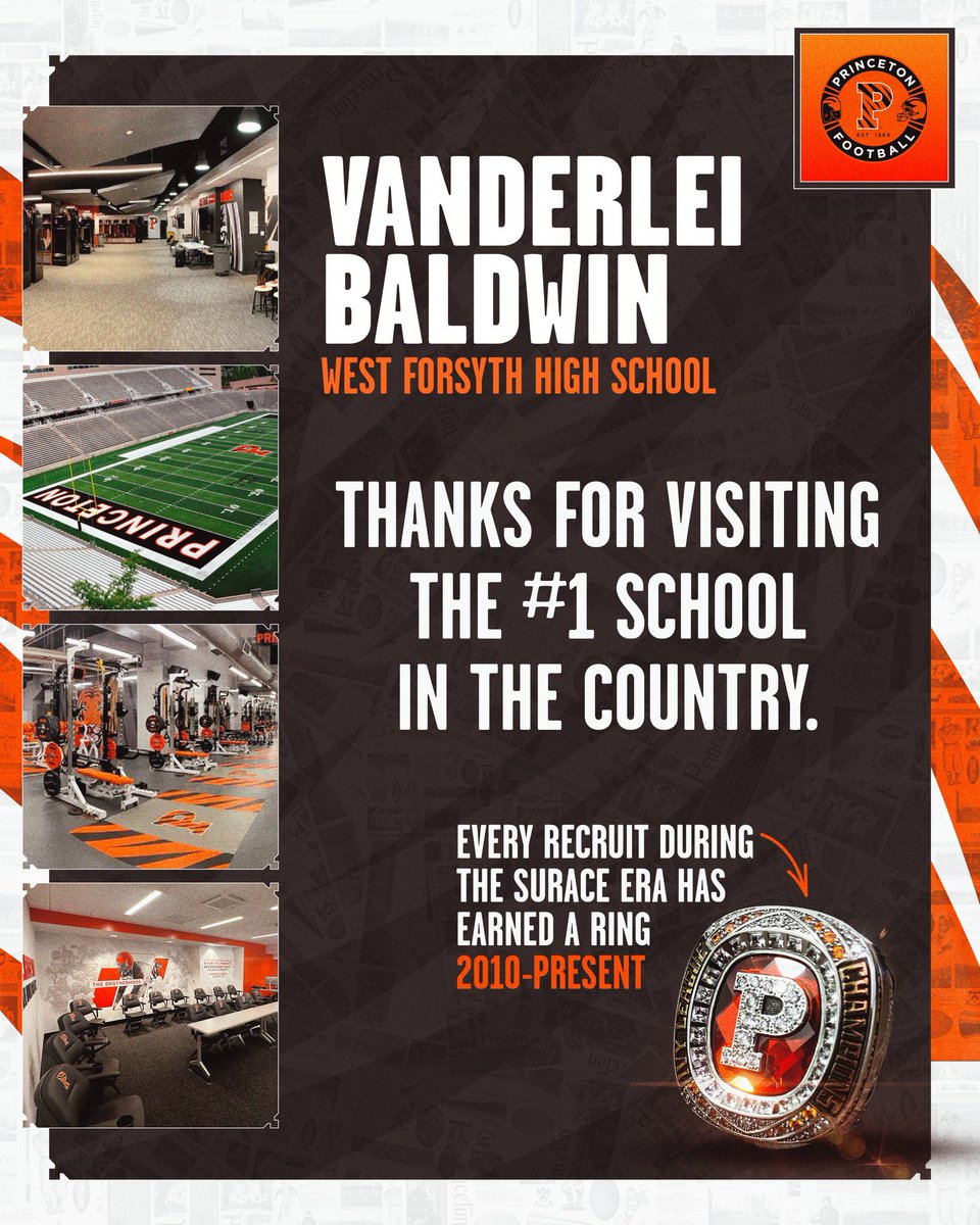 Thank you to <a href="/PrincetonFTBL/">Princeton Football</a> for showing love! 🧡🖤 #JUICE