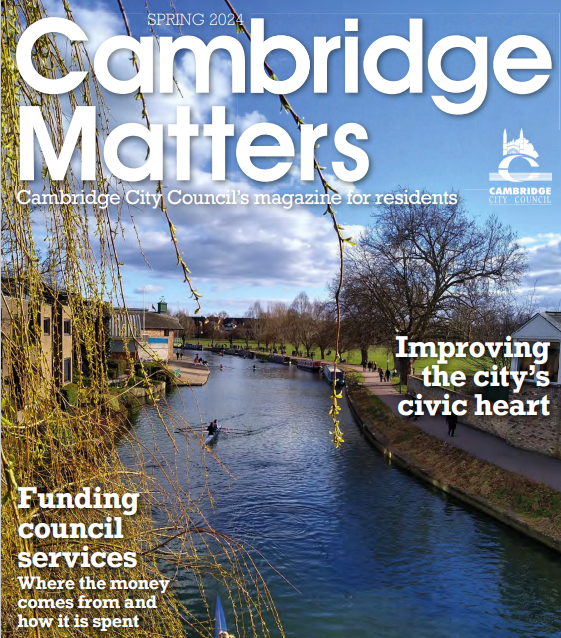 We have a short article on page 9 of the new spring edition of Cambridge Matters Magazine, covering information on the home energy efficiency support we can provide and the new Grant Funding Form on our website. Read more here - bit.ly/CambsMatters