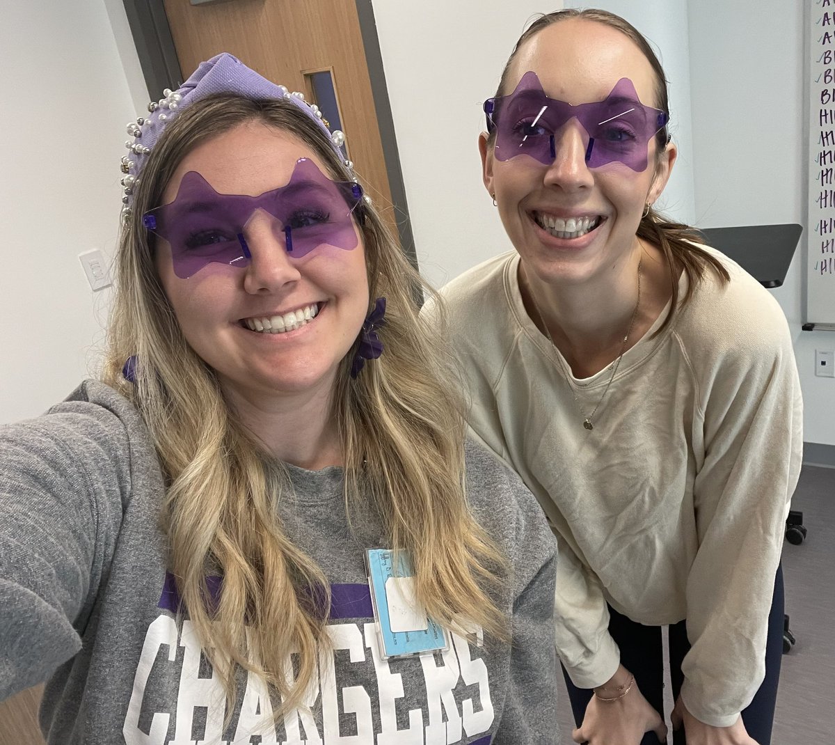 We are in STAAR season and there’s NOONE I’d rather have as my right hand woman than @JuliaSwanMurphy as we prepare our teachers and students! 💜💜 #FMJHHonorTheImpact #RISDWeAreOne