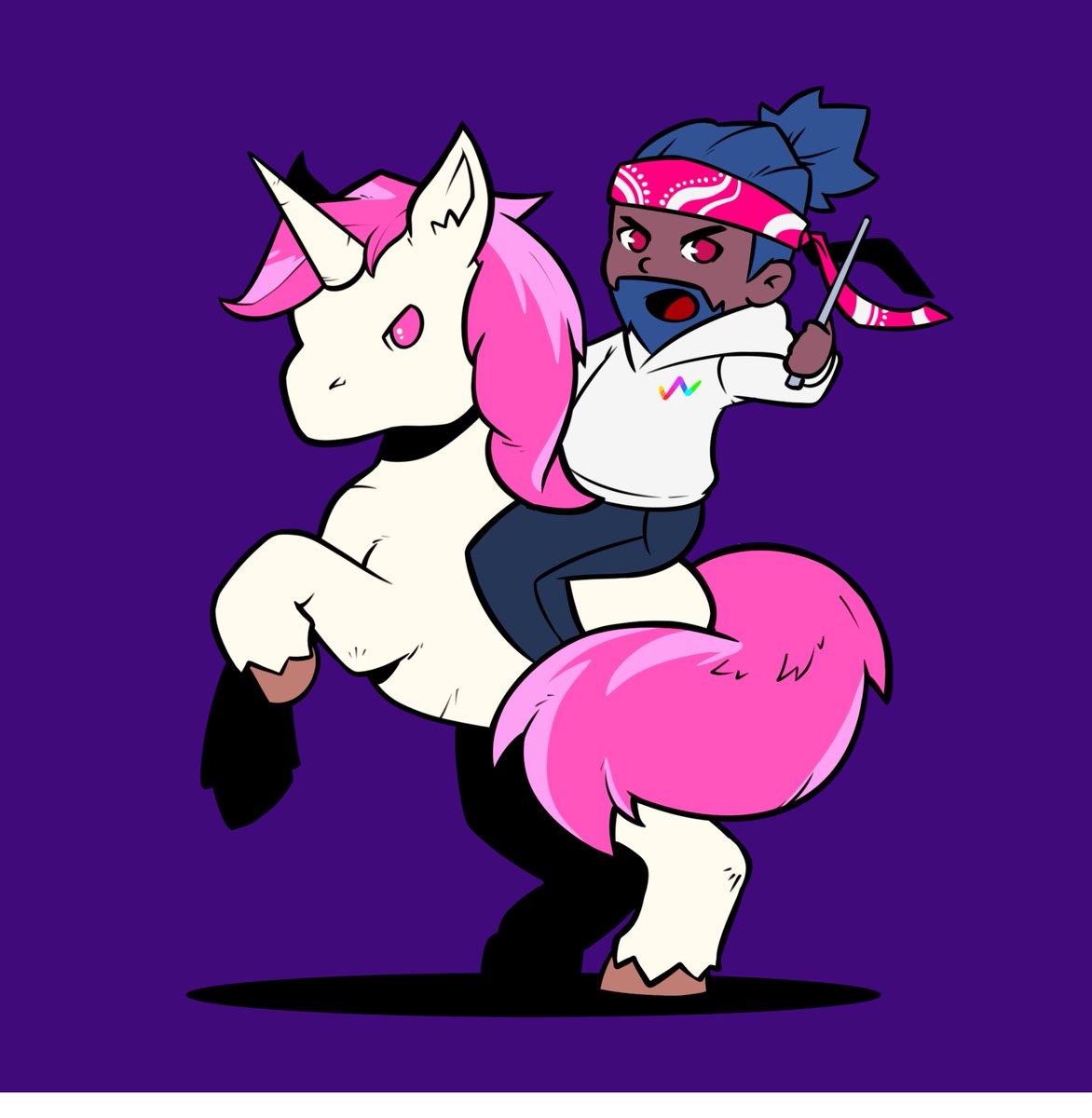 Shoutout to @HeyPixlit for this absolutely epic 'I Stand With Uniswap' creation 🦄🦄🦄