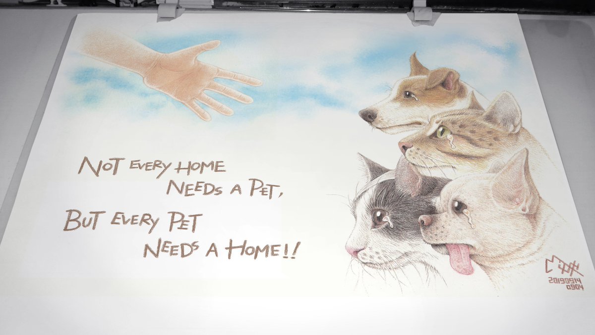 MilkDoNgComics's tweet photo. National Pet Day 2024
Not every Home Needs a PET, But every Pet Needs a HOME!!
Created by @MilkDoNgComics
#NationalPetDay #Dog #Cat #Pet #Adoption #Sponsorship #Charity #SupportAdoptionDontShop #AnimalsProtection #ANIMAN #HeyHumanSeeWhatYouDo #MilkDoNg #MilkDoNgComics #Drawing https://t.co/dQEGheTF1Q