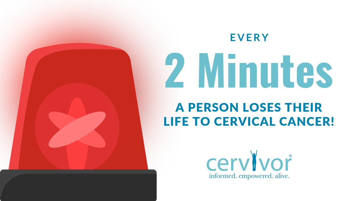 #DYK every 2 minutes, a person loses their life to cervical cancer!
9 out of 10 women who succumb to cervical cancer reside in lower-resourced countries & communities. HPV vaccination can help change this statistic. 💪
Click here for more info bit.ly/3RsljKe #Cervivor