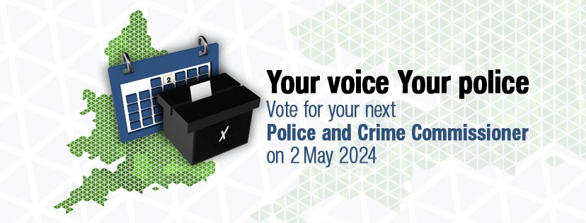 The Police and Crime Commissioner elections take place on Thursday 2nd May. For more information and to view the full list of candidates visit ow.ly/pwoQ50Re3bR