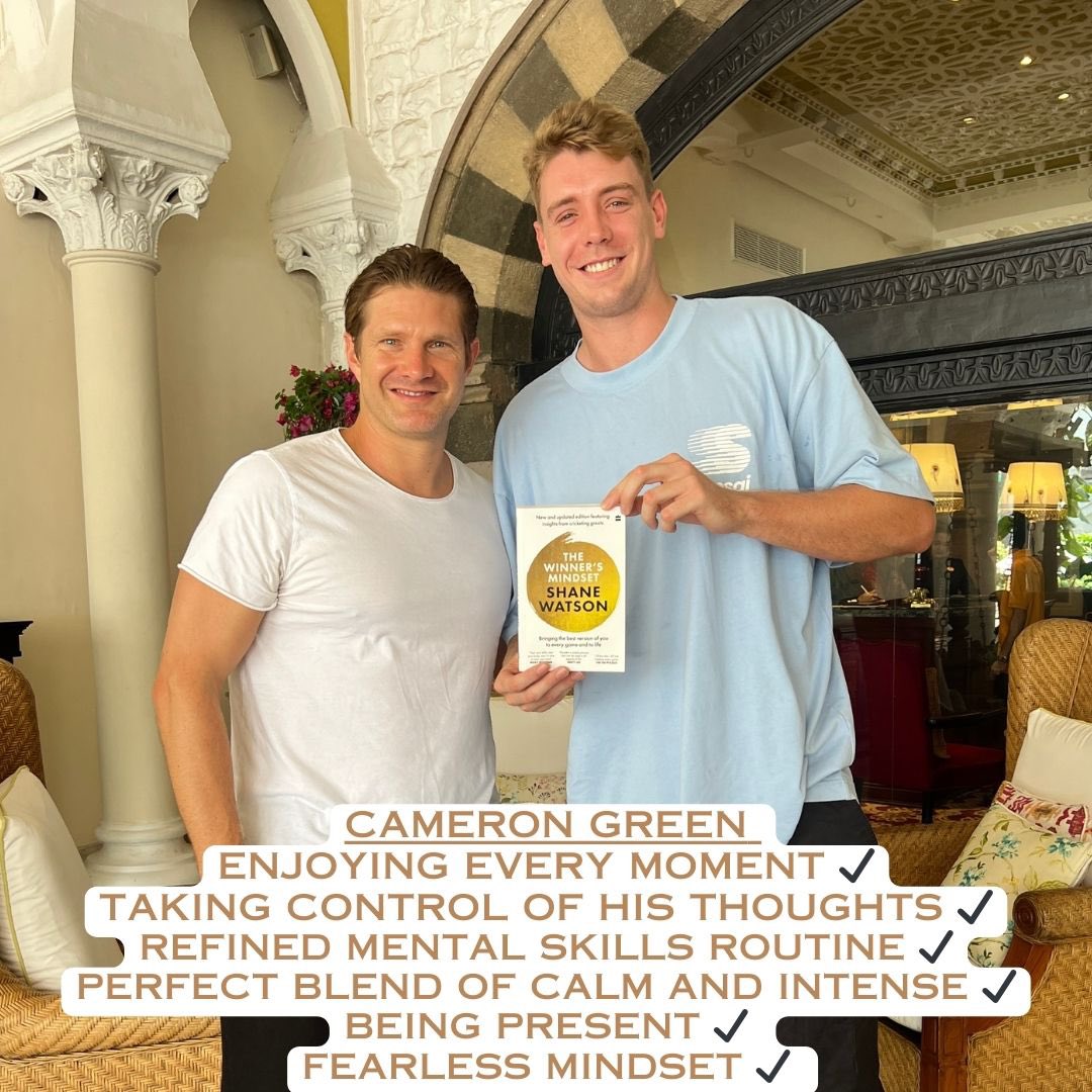 Cameron Green - A young man who is putting all of the pieces of the puzzle together faster than most. Combining his extraordinary technical skill with being well on his way to mastering his mind, is very rare at such a young age. Learn how to develop these mental skills for