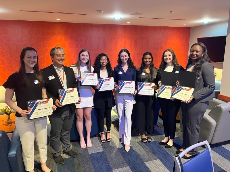 Congratulations to Dr. Montalvo, named as a 'Champion of Change' for her residency wellness advocacy! We are so thankful to have her as our APD. Congrats as well to the MSTU team and Dr. Ameli's MediGator program - UF Neurology was well-represented at the award ceremony! 😊🐊🧠