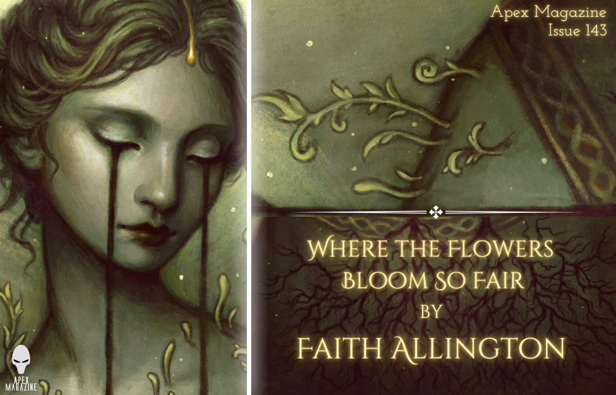 ✨ICYMI✨ 'Where the Flowers Bloom so Fair' by @faithallington 'The meadow brims with wild roses and honey suckle.' apex-magazine.com/short-fiction/…