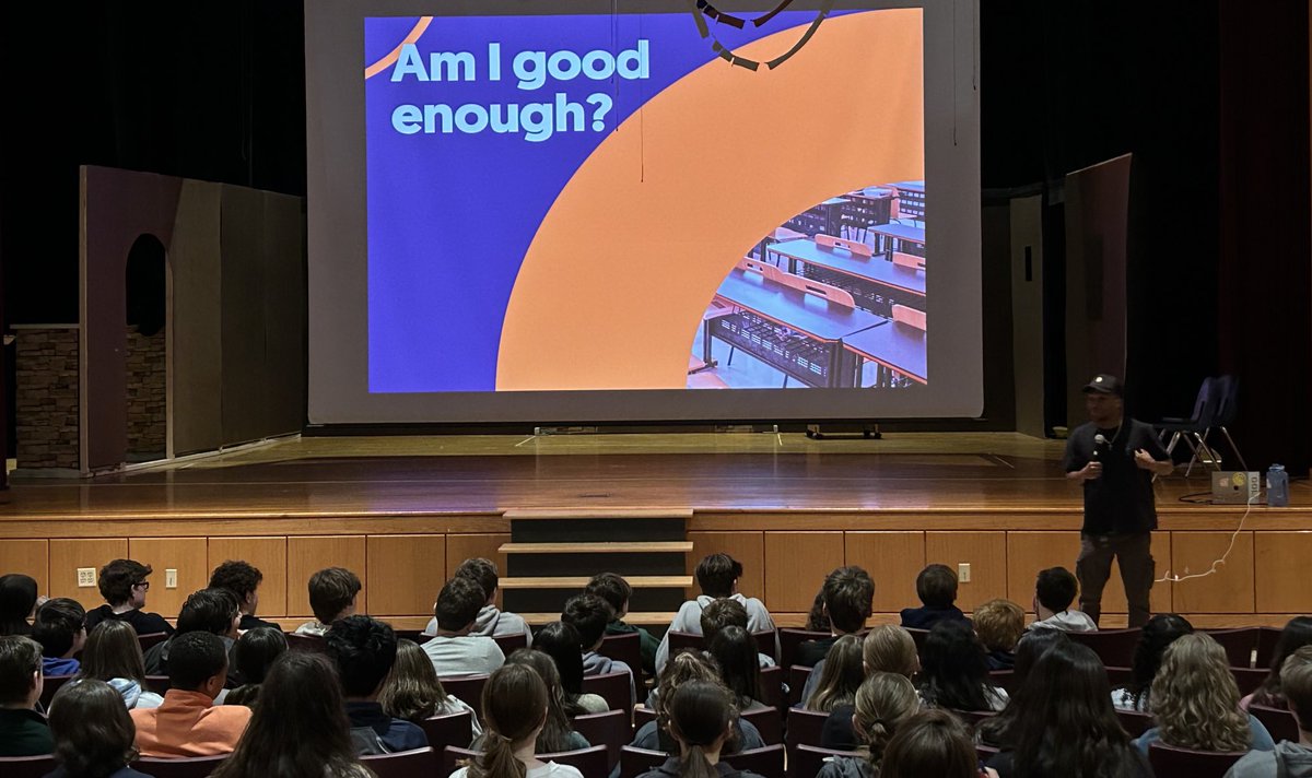 Final No Place For Hate event featuring guest speaker Wes from Minding Your Mind. Thanks Wes for a great presentation with excellent topics for our students to discuss!