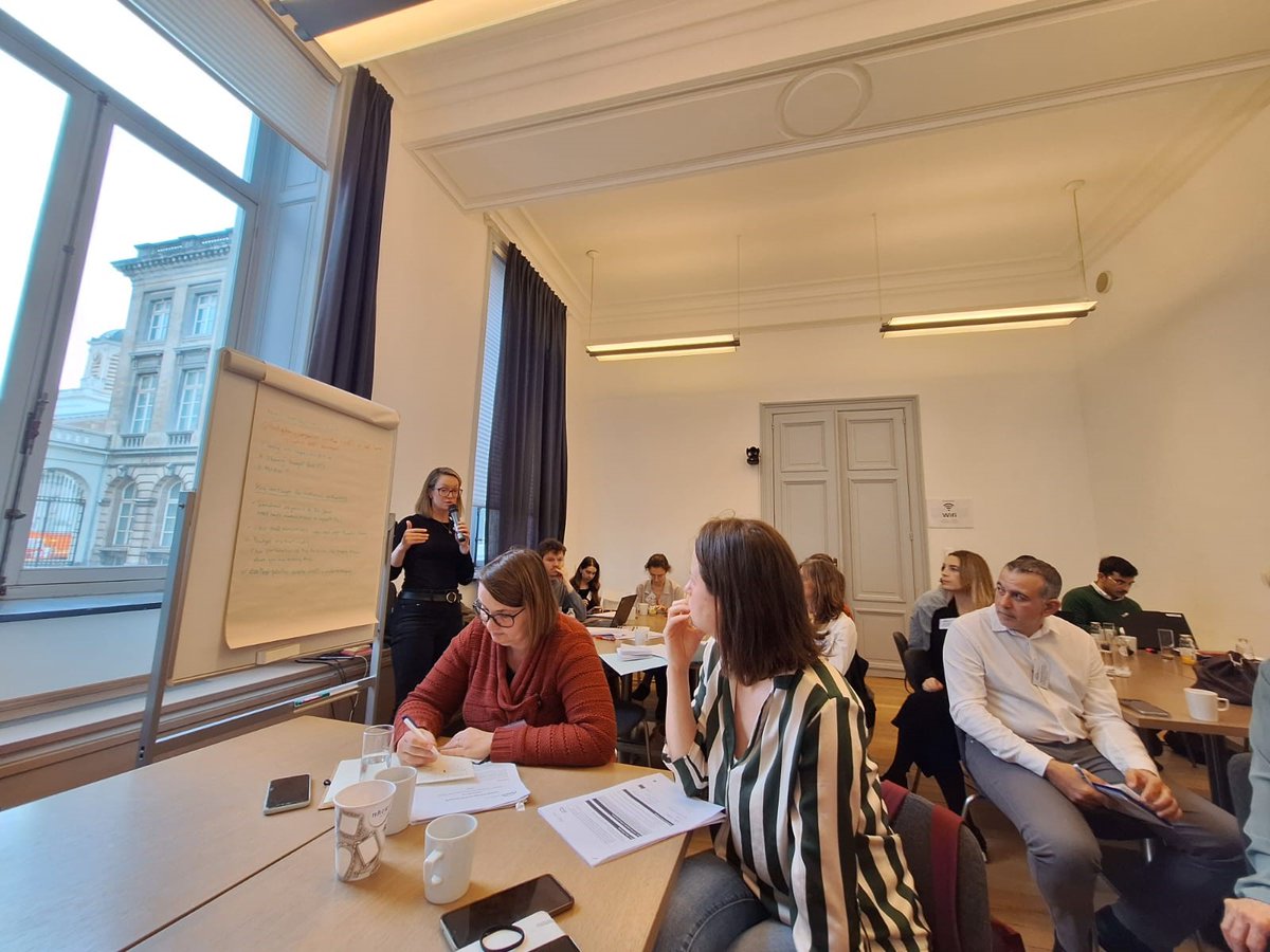 Great to meet with the international human rights community today in Brussels. Jean O'Mahony, Head of Strategic Engagement is in Brussels at the @ennhri session on promoting European Standards for National Human Rights Institutions #HumanRights #Equality