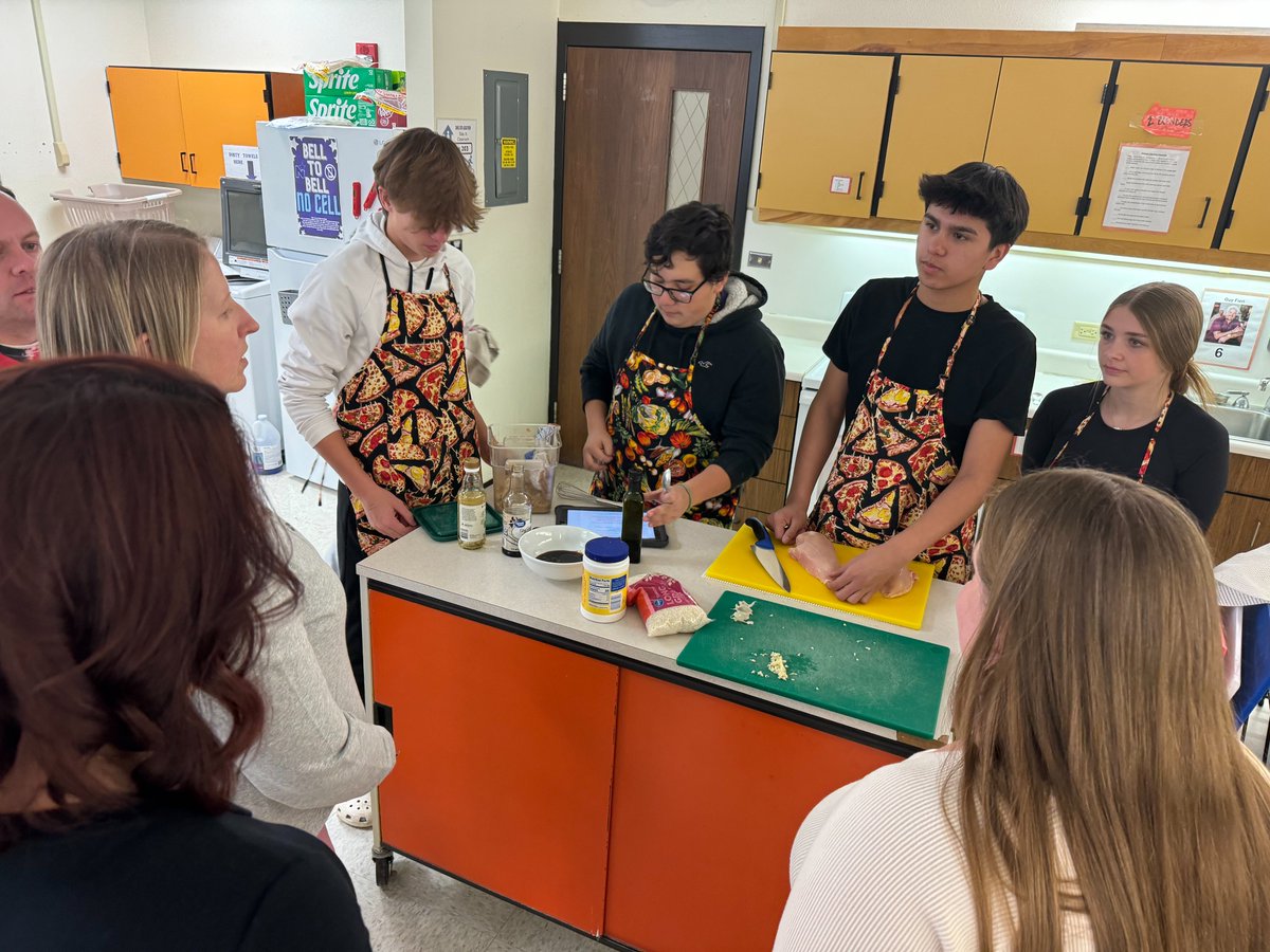Our North Chef Foods students grew their own ingredients to prepare meals in their farm-to-table lab!