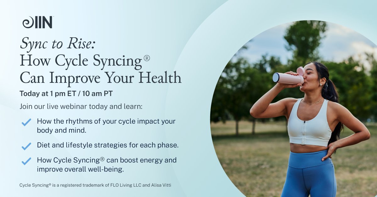Ready to start your journey towards whole-body hormone balance? Join us today for a free, live conversation with cycle syncing pioneer, Alisa Vitti, to learn more about this method: tinyurl.com/2a8ej4b3