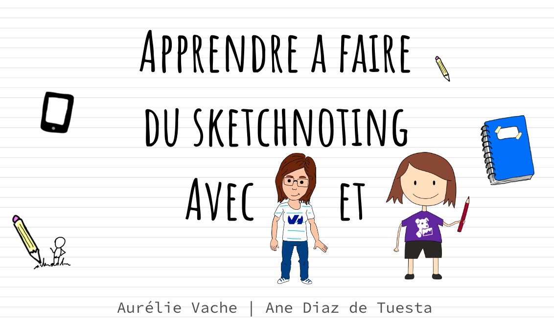 The Final Countdown🤘🏻 Dans 1 semaine, avec @aurelievache, nous animerons notre premier atelier ensemble à @DevoxxFR et on est ravies 🥳 Venez si vous voulez apprendre à faire du sketchnoting avec nous :✍️🎨 devoxx.fr/schedule/talk/… Nous sommes prêtes 👏 #datadogLife @datadoghq