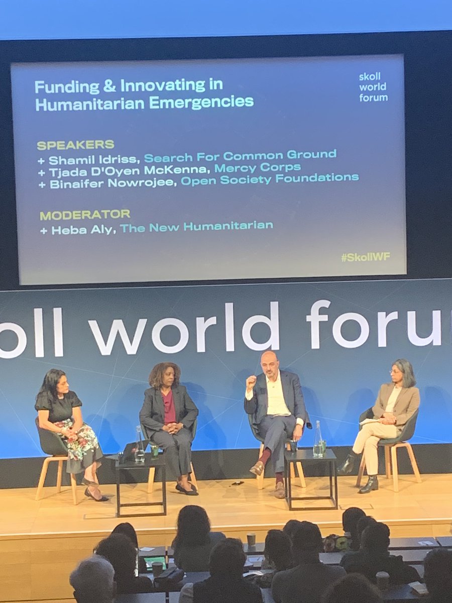 When we work in collaborative spaces we can be guided by global/universal values, but we must remember implementation requires to be guided by context which is offered by the people being in the right places with the right knowledge @NowrojeeOSF #SkollWF @GirlsNotBrides