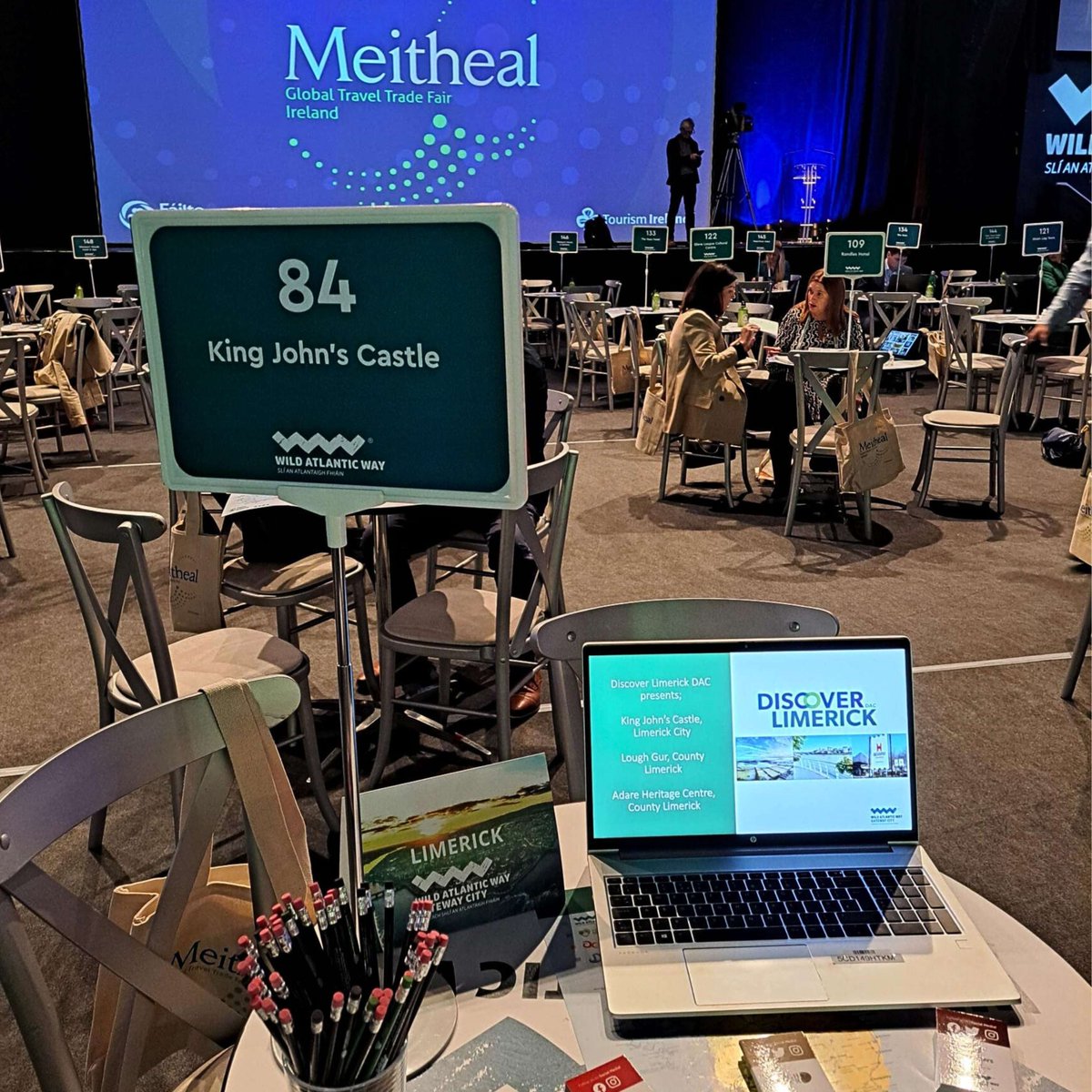 We're delighted to attend #Meitheal2024 – the Global Travel Trade Fair Ireland, happening now in Killarney. Stop by table 84 to meet Mary Kelly, our Sales and Marketing Manager, and learn more about our standout visitor attractions. We'd love to see you there!