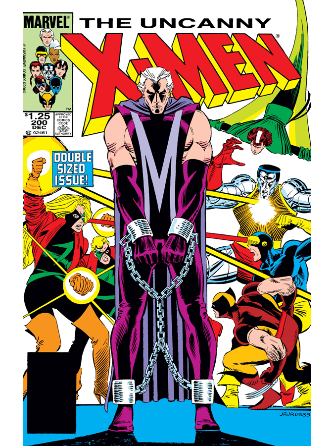 ClassicXMen's tweet photo. Uncanny X-Men #200 cover dated December 1985. https://t.co/Ibkees5B3P