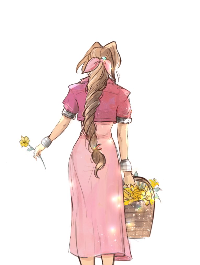 papermint_tea's tweet photo. Until I met you #FF7 #Aerith https://t.co/LSQJNr8431