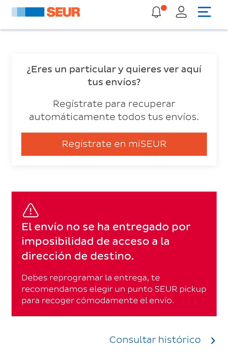 albapvilla's tweet photo. @SEUR @SEUR_responde ¿Cuál es la imposibilidad de acceso a un piso normal y corriente y con un portal totalmente adaptado a personas con movilidad reducida? 

¿Forzando que vaya a un punto de recogida para variar? 

@Zalando que sepáis con que empresa estáis trabajando. https://t.co/Y0JLN4Cqby