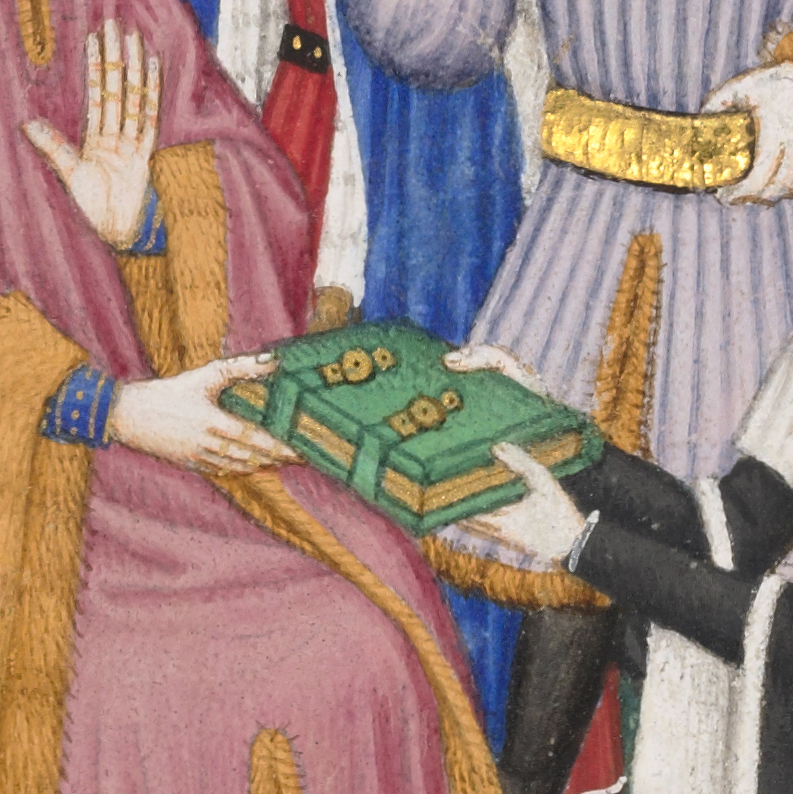 Our artwork for Firsts this year is from a 14th century French manuscript illumination depicting court writer Christine de Pisan presenting her book to Jean, Duc de Berry Special thanks to @bodleianlibs for this image Find out more about our theme here: firstslondon.com/about/2024-the…