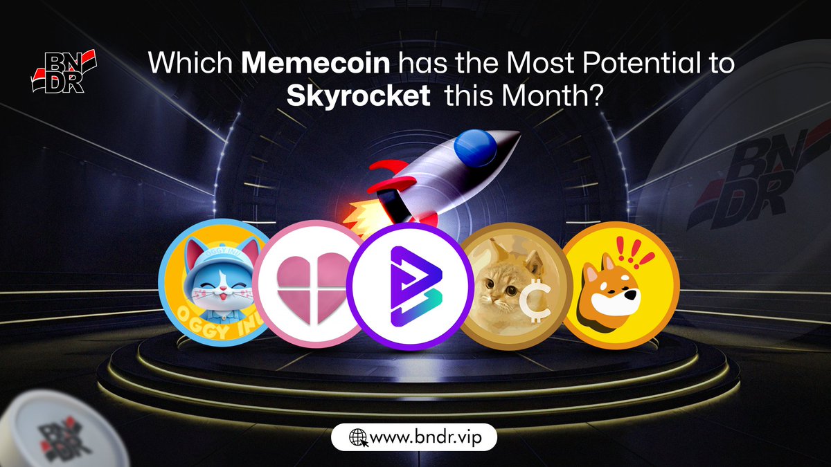 Which memecoin has the most potential to skyrocket this month? 🚀

➡️ $BRISE
➡️ $LOVELY
➡️ $OGGY
➡️ $CATE
➡️ $BONK

@bitgertbrise #BRISE #bitgertbrise #lovelyinu #oggyinu #catecoin #BONK #Memecoin2024 #BNDRCoin #BNDR #MemeTokens