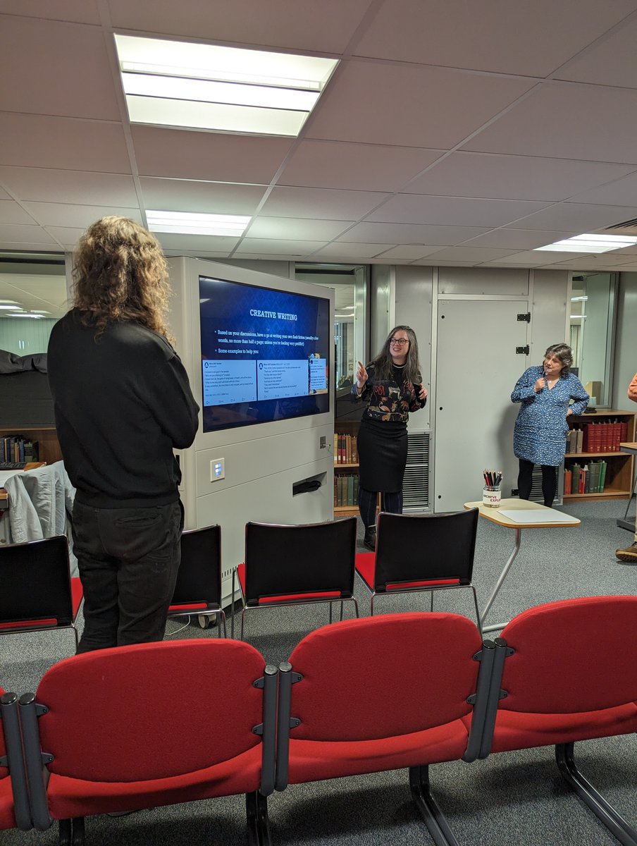 LivUni SCA (@livunisca) on Twitter photo Foetuses in bottles!
Yesterday we hosted a talk and display on ectogenesis in science fiction as part of the Normative Implications of the Metaphysics of Extra-Corporeal Gestation conference at the University of Liverpool. Thanks to <a href="/mariettarosetta/">Dr Anna McFarlane</a> for a fascinating talk. Foetuses in bottles!
Yesterday we hosted a talk and display on ectogenesis in science fiction as part of the Normative Implications of the Metaphysics of Extra-Corporeal Gestation conference at the University of Liverpool. Thanks to <a href="/mariettarosetta/">Dr Anna McFarlane</a> for a fascinating talk.
