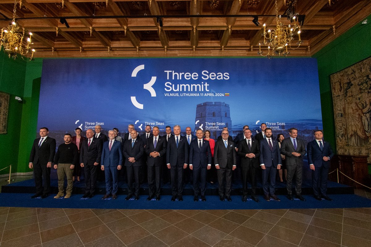 The Three Seas Initiative Summit has officially started in Vilnius. #3SI - together for a better-connected, stronger Europe and a closer transatlantic partnership!