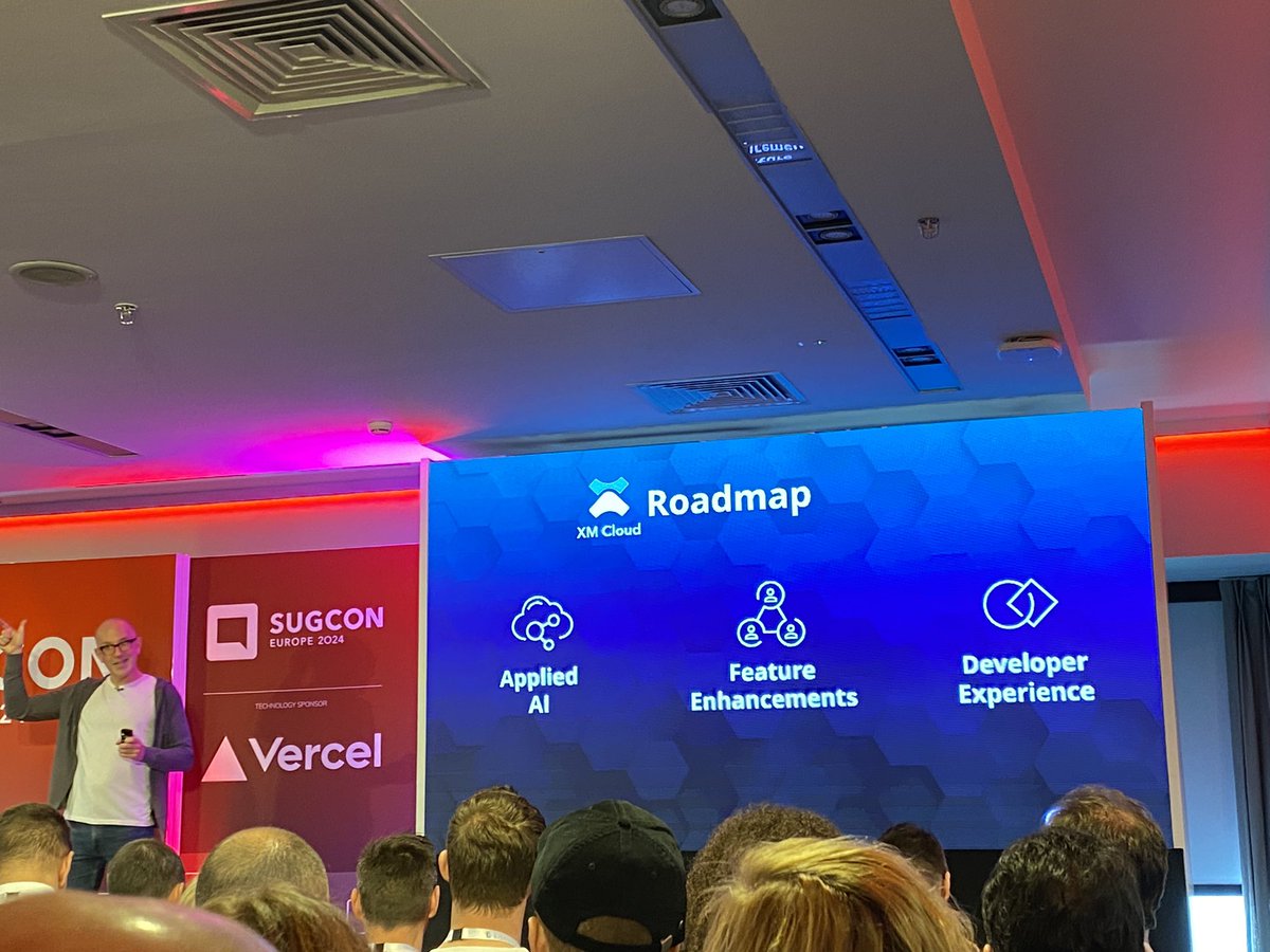 XM Cloud Roadmap #sugcon <a href="/daveof/">Dave O'Flanagan</a>