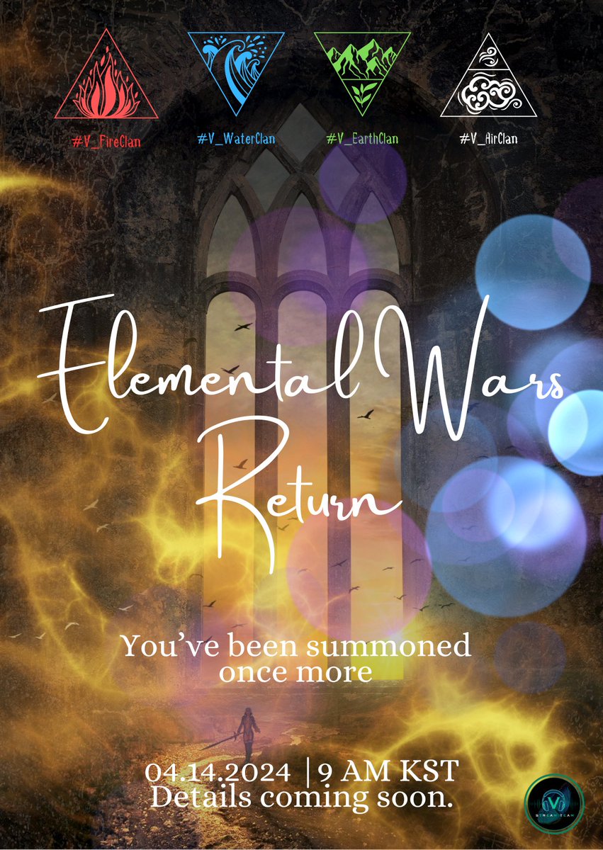 Coming Soon 04.14.2024 | 9AM KST #V_ElementalWarsReturn