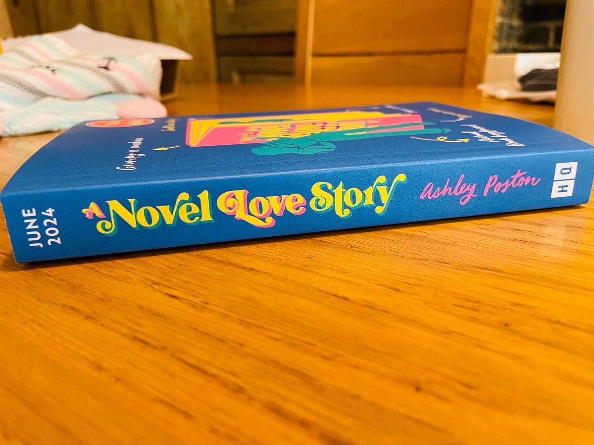 Thrilled to get a proof of #ANovelLoveStory - @ashposton  is one of my fave ever authors! This looks amazing. Thanks so much @priyalagrawal!