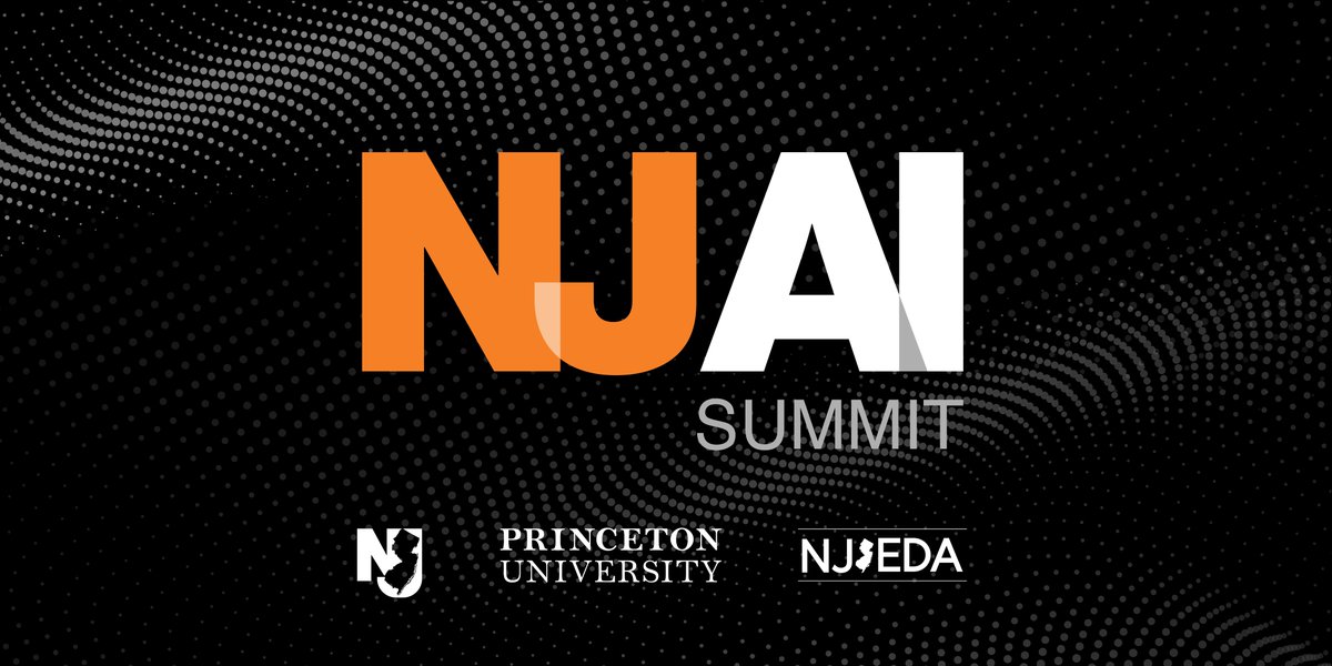 Today, we are hosting the #NJAISummit in partnership with @GovMurphy and @NewJerseyEDA. Leaders from the region and beyond will be discussing AI applications in health, finance, sustainable energy and technology, as well as the implications of AI for society.
