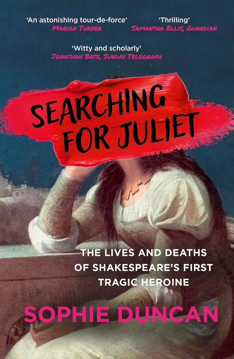 Happy #PublicationDay to @clamorousvoice whose book #SearchingForJuliet comes out in paperback today! 'Roving, animated . . . Duncan approaches her subject from all angles, turning Juliet like a gem in the light... passionately alive to her subject' - Sunday Times @SceptreBooks