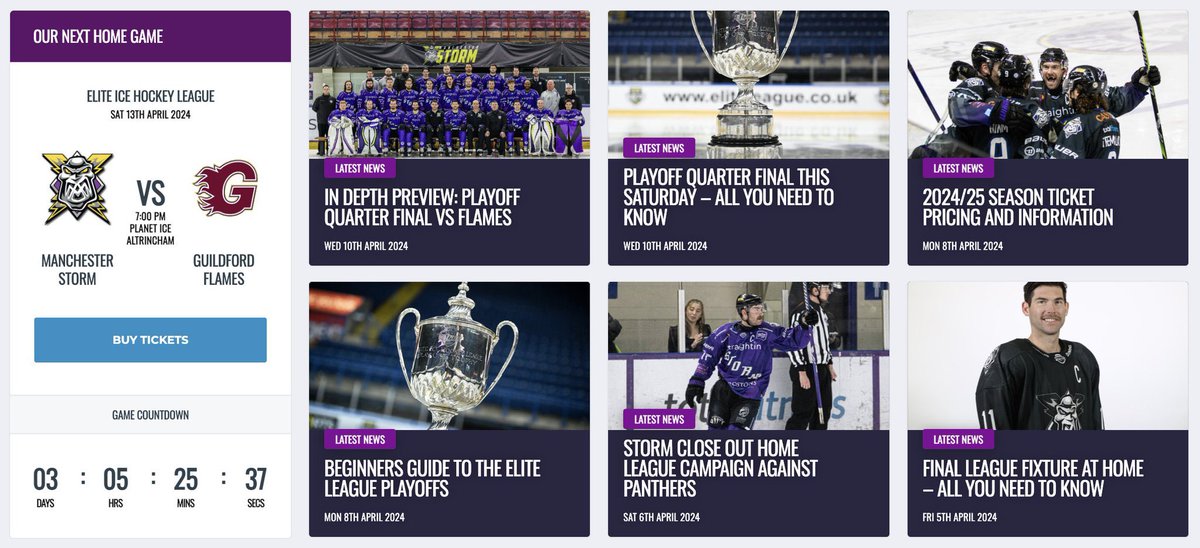 🏆 - 𝗘𝗜𝗛𝗟 𝗣𝗟𝗔𝗬𝗢𝗙𝗙 𝗣𝗥𝗘𝗩𝗜𝗘𝗪 We're just days away from our 𝗣𝗟𝗔𝗬𝗢𝗙𝗙 QF series with Guildford Flames. Head to our official website now for an in depth preview, all you need to know and a beginners guide! We've got you covered! 🌐 - bit.ly/McrStormOffici…