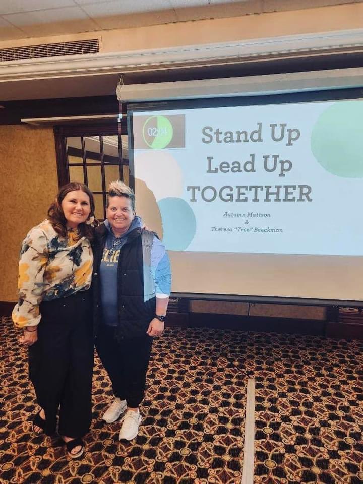 It was a great day at the Michigan Association of Superintendents &amp; Administrators Women in Leadership Conference speaking alongside a wonderful human and excellent leader Autumn Mattson! Thank you so much for bringing me into that room Autumn 💪🙏🤟#bebrave #standforyou #masa