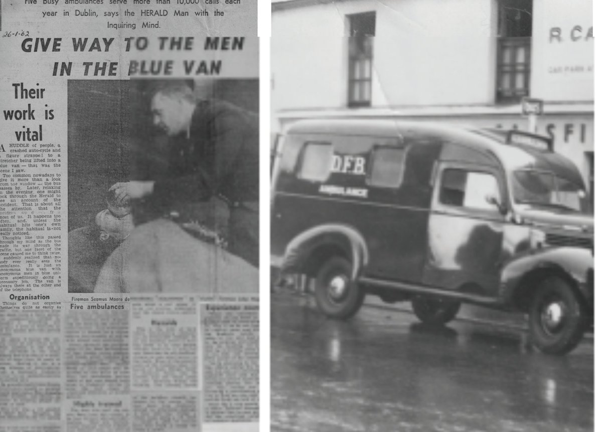 #AmbulanceArchives

Back to 1962 and an article about our blue ambulances

At this time our emergency ambulances (manufactured by Dodge) were finished in a blue livery with an added bell to alert road users to our presence

#Ambulance125