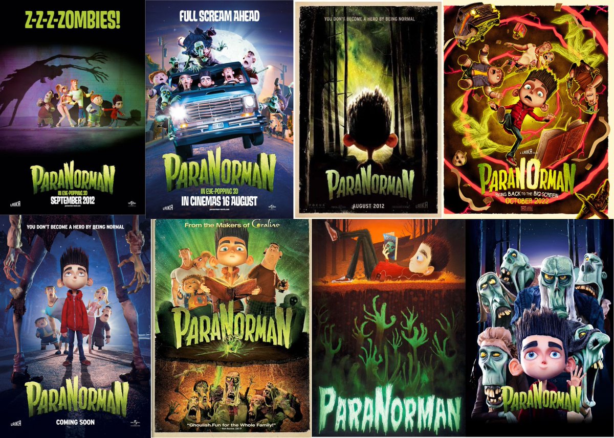 Just rewatched this last night. ParaNorman also has some of the sickest poster art. Laika always knocks it out the park.