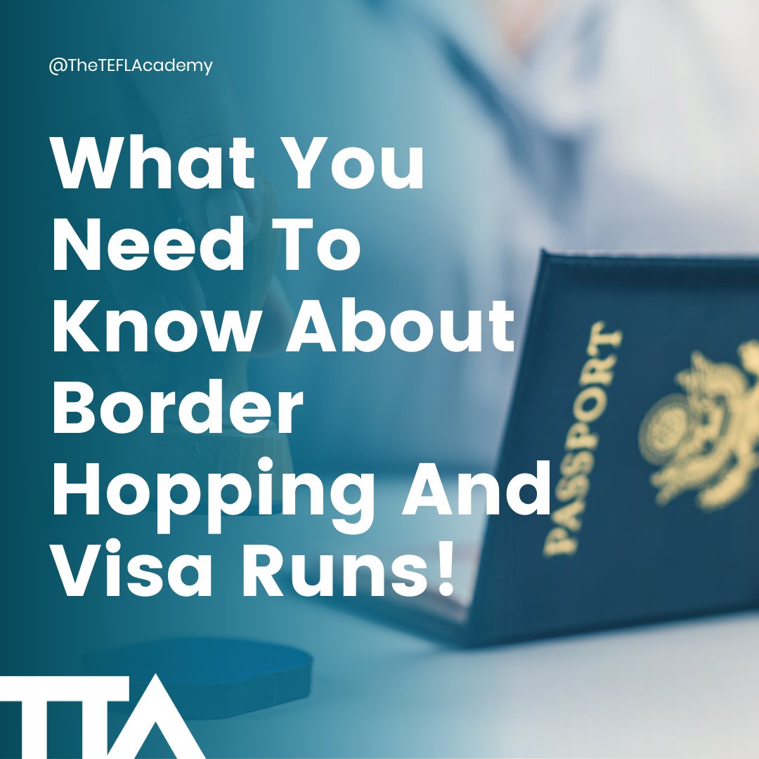 Border Hopping And Visa Runs: What You Need To Know!

Here is the full story : theteflacademy.com/blog/border-ho…

#theteflacademy #tefl #teflcourse #teachenglish #englishteacher #teachonline #teachenglishonline #teflteacher #education #tefleducation