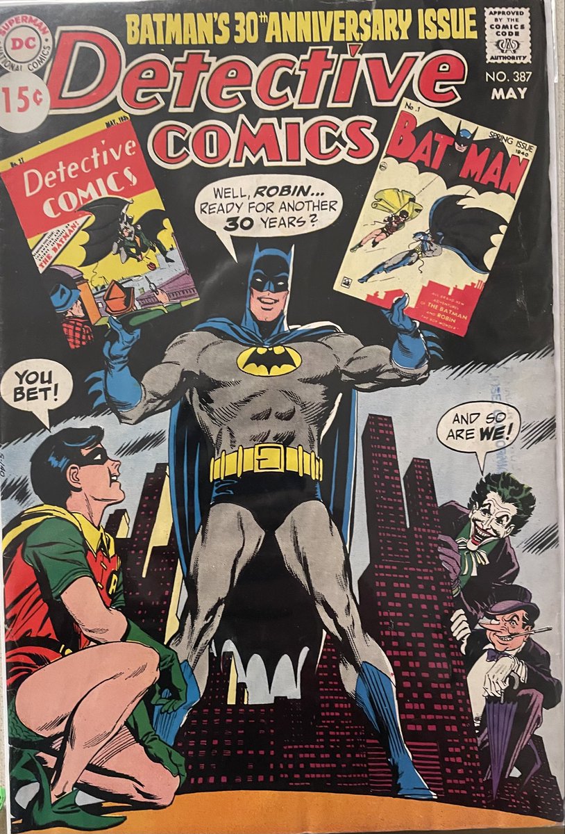 Picked this one up yesterday. 30th anniversary issue of Detective Comics.