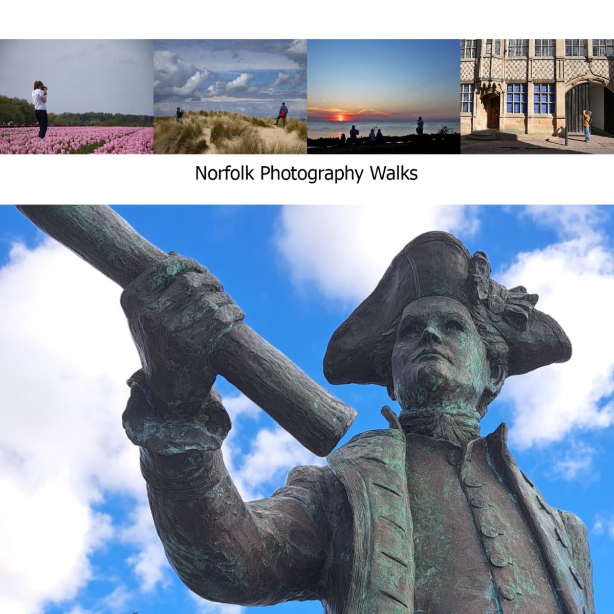 Photo walks return to King's Lynn on Sunday for a group walk around the heritage trail, it's going to be sunny! 😎 

Today is the last day to book, fees have been reduced to help fill the group, only 2 places remaining...

norfolkphotographywalks.zenfolio.com